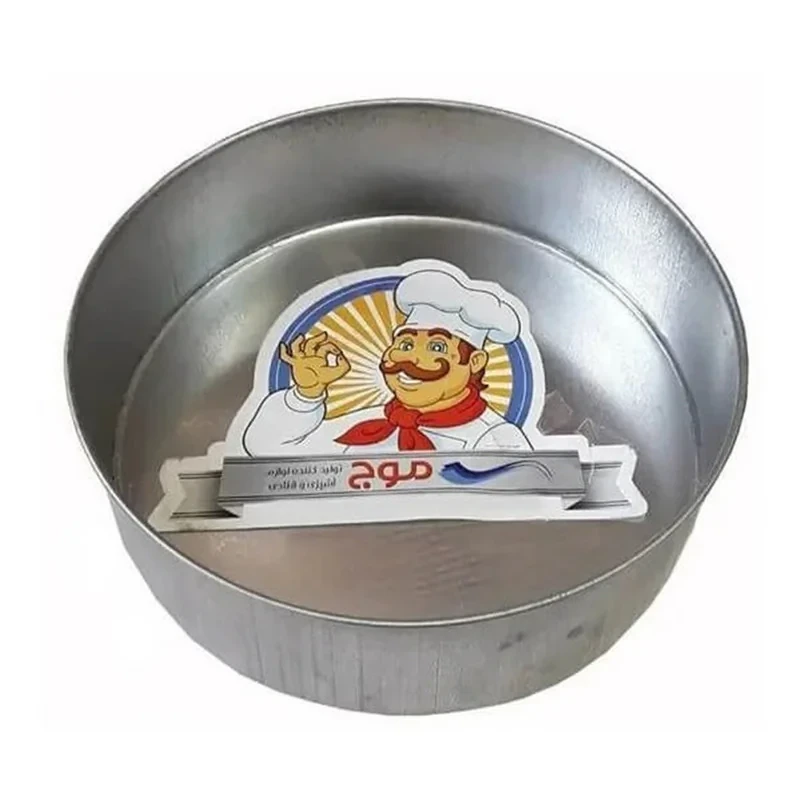 قالب کیک موج مدل گالوانیزه گرد کد 2810
