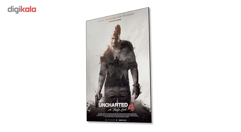 تابلو شاسی ونسونی طرح UnCharted 4 Poster سایز 30 × 40