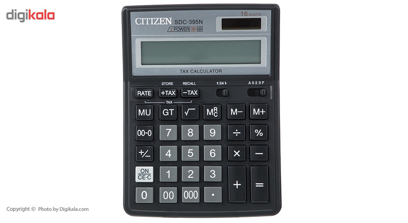 ماشین حساب سیتیزن مدل SDC-395N