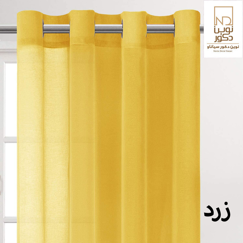 پرده نوین دکور سیاناو مدل ND500 سایز 280 × 140 سانتی متر