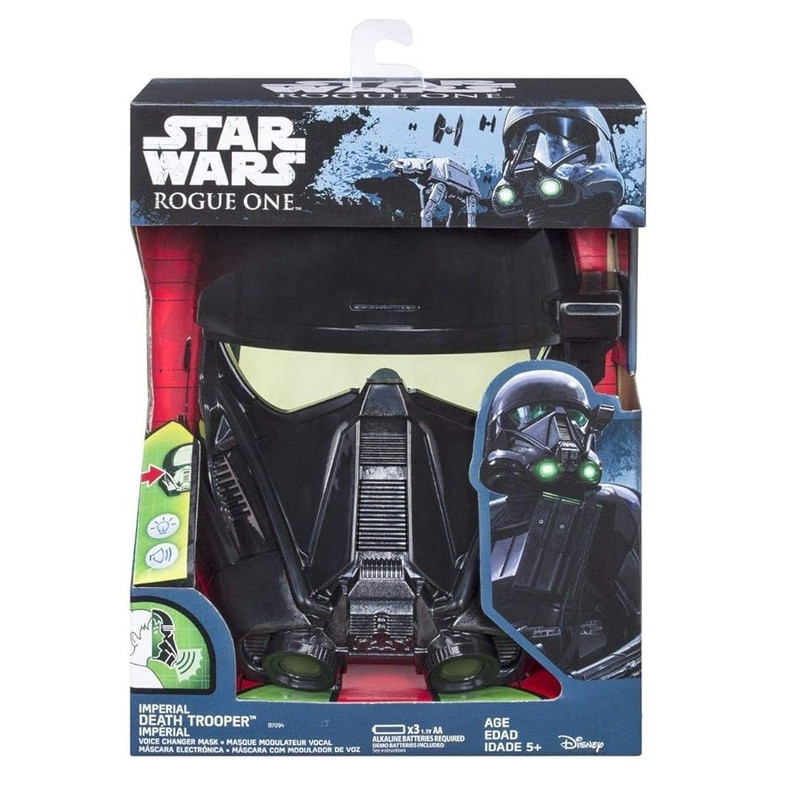 ماسک ایفای نقش دیزنی مدل جنگ ستارگان طرح Death Trooper