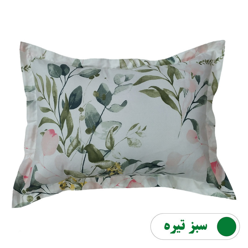 سرویس ملحفه یک نفره 2 تکه پانیذ پود مدل سوسن