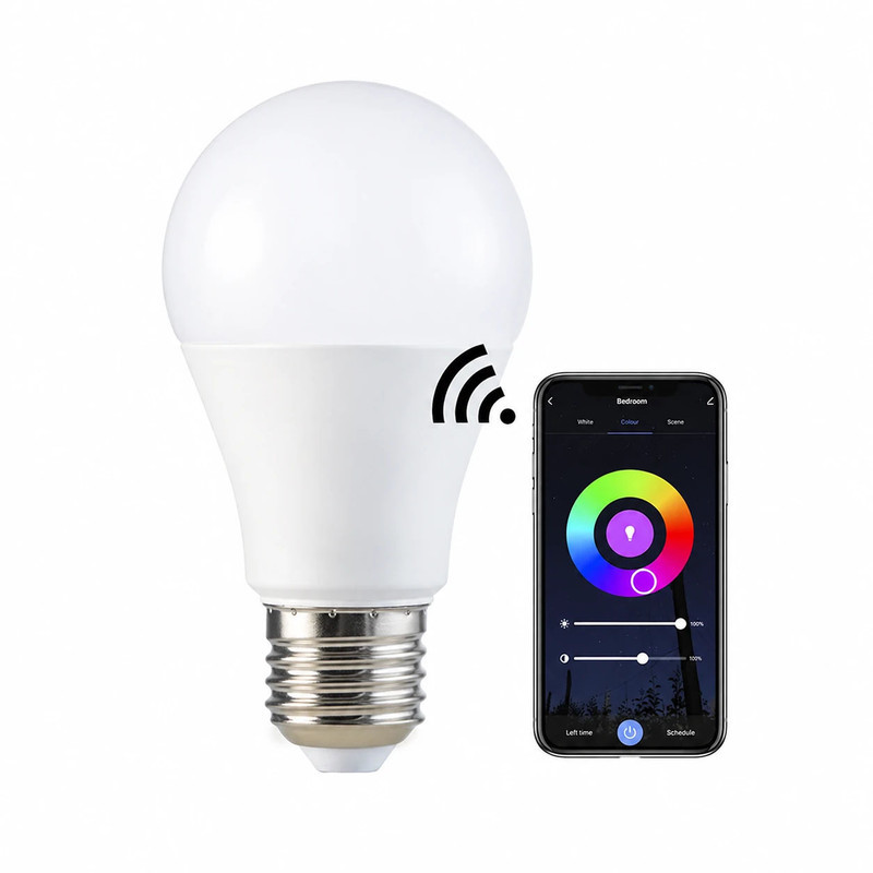 لامپ ال ای دی هوشمند 6 وات مدل smart led bulb پایه E27
