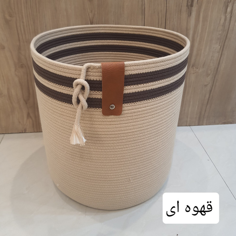 ست سطل و جای دستمال کاغذی لالی پاپ مدل C211