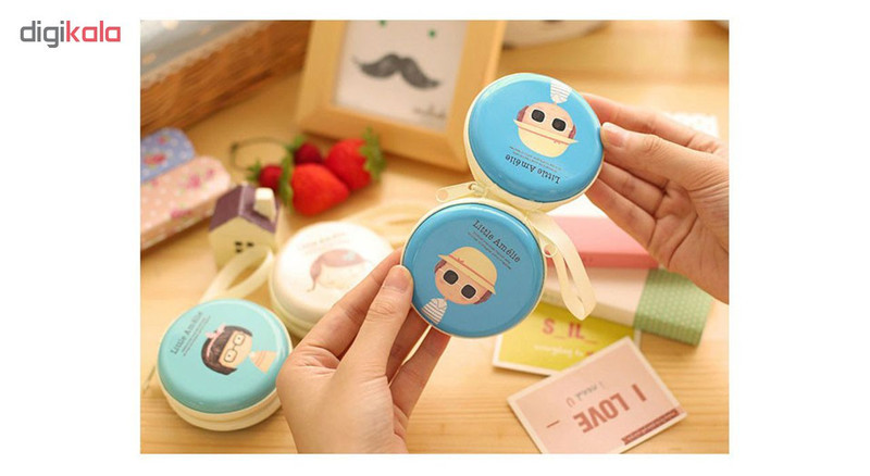 کیف هندزفری مدل LA05 طرح Little Amelie