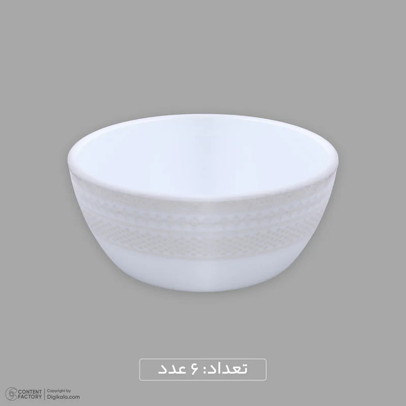 سرویس غذاخوری اوپال 25 پارچه 6 نفره آفر مدل  نلینا