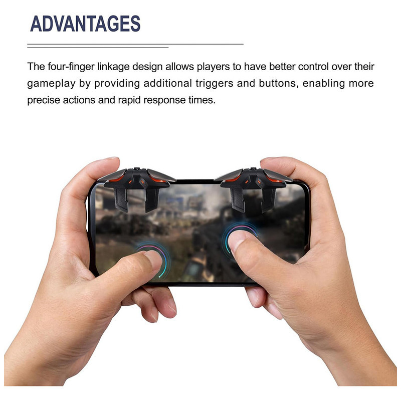 دسته بازی PUBG مدل JS61 لیزری