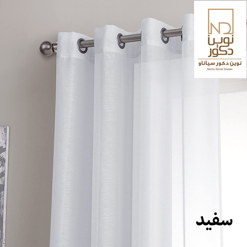پرده نوین دکور سیاناو مدل ND500 سایز 280 × 140 سانتی متر