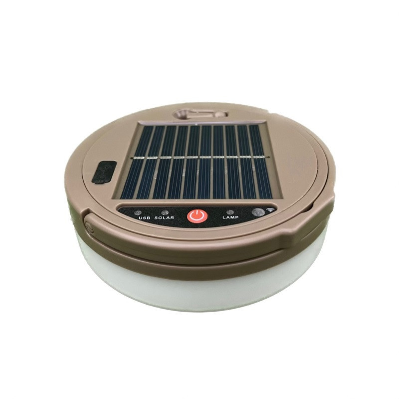 چراغ اضطراری کمپینگ لایت مدل SOLAR PANEL20 با نور چند رنگ