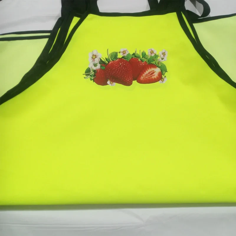پیش بند آشپزخانه مدل ضدآب strawabery