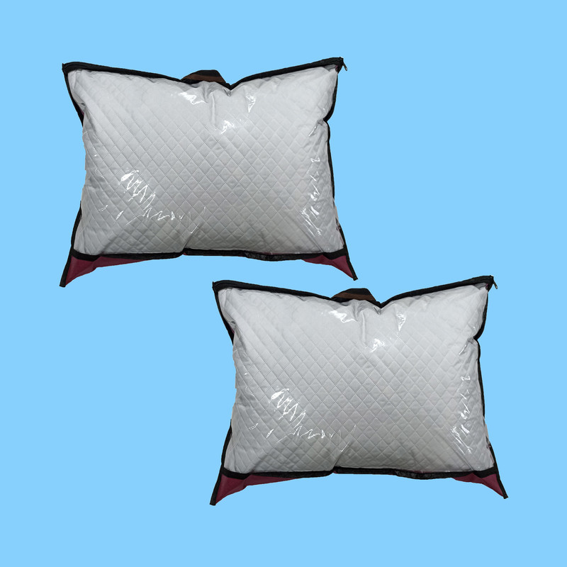 بالش مدل دولایه کد 1300G سایز 50*70 سانتی متر بسته 4 عددی