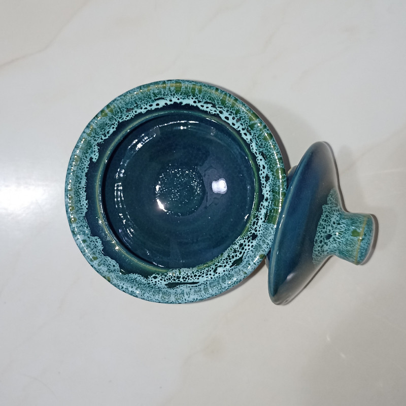 قندان سفالی مدل رومیزی