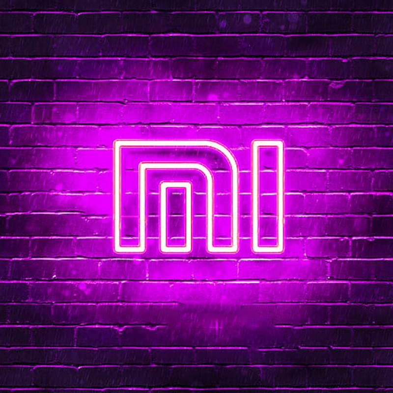 چراغ نئون طرح xiaomi