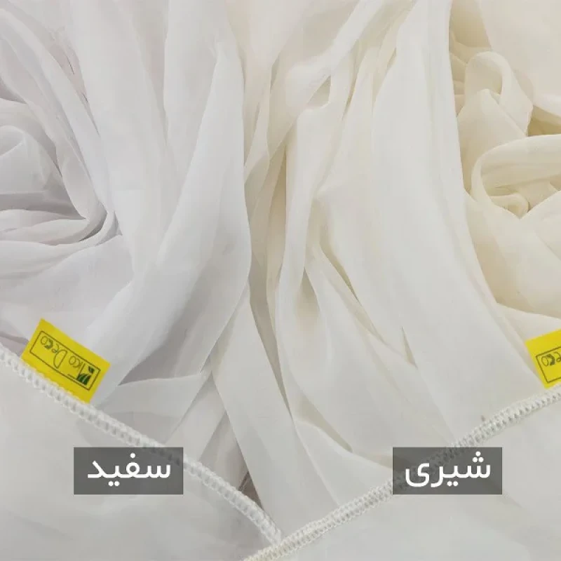 پرده تیکو دکو مدل حریر کلاسیک تکی سایز 140x280 سانتی متر