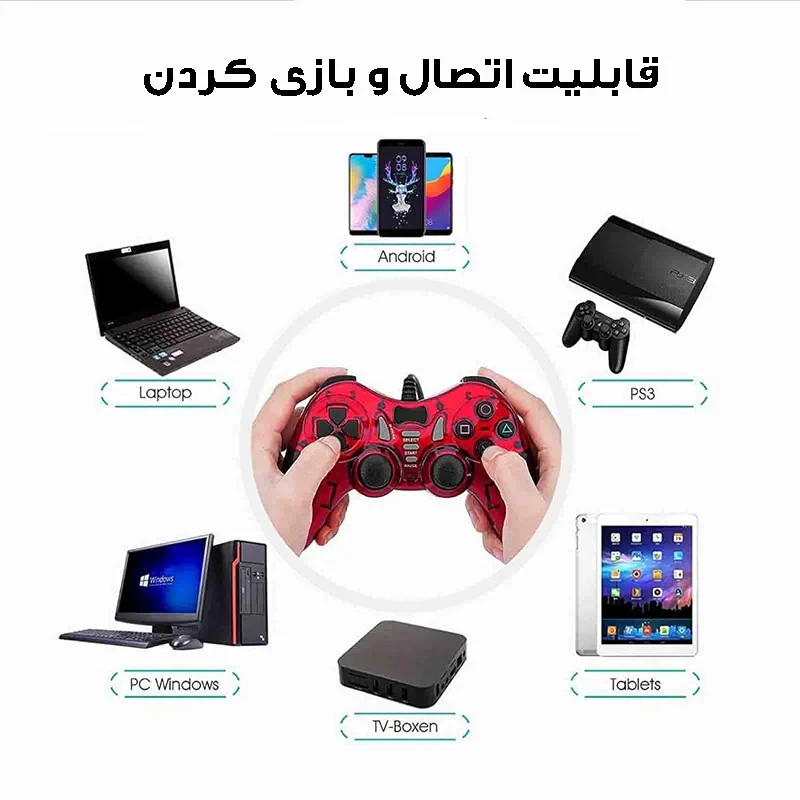دسته بازی مدل USB-606
