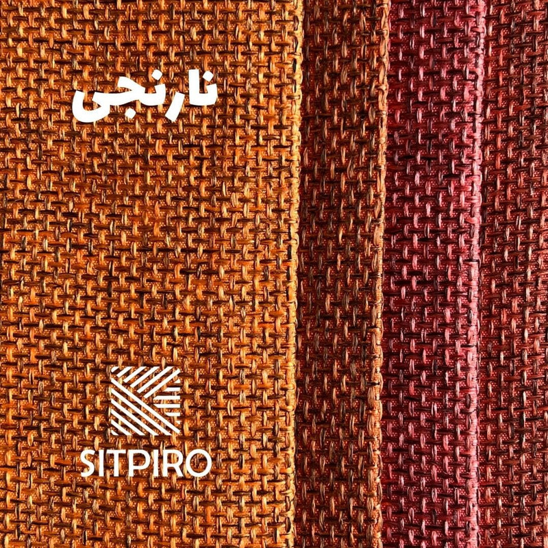 پرده نوین پرده خورشید مدل کتان ملانژ NR117 سایز 180x140 سانتی‌متر