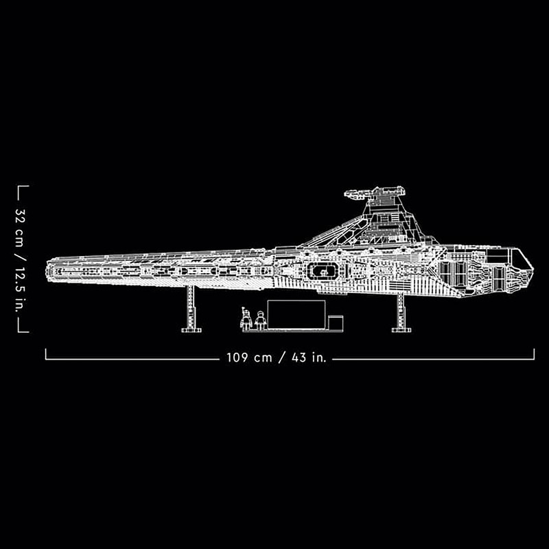 لگو 5374 تکه سری Star Wars مدل Venator-Class Republic Attack Cruiser کد 75367