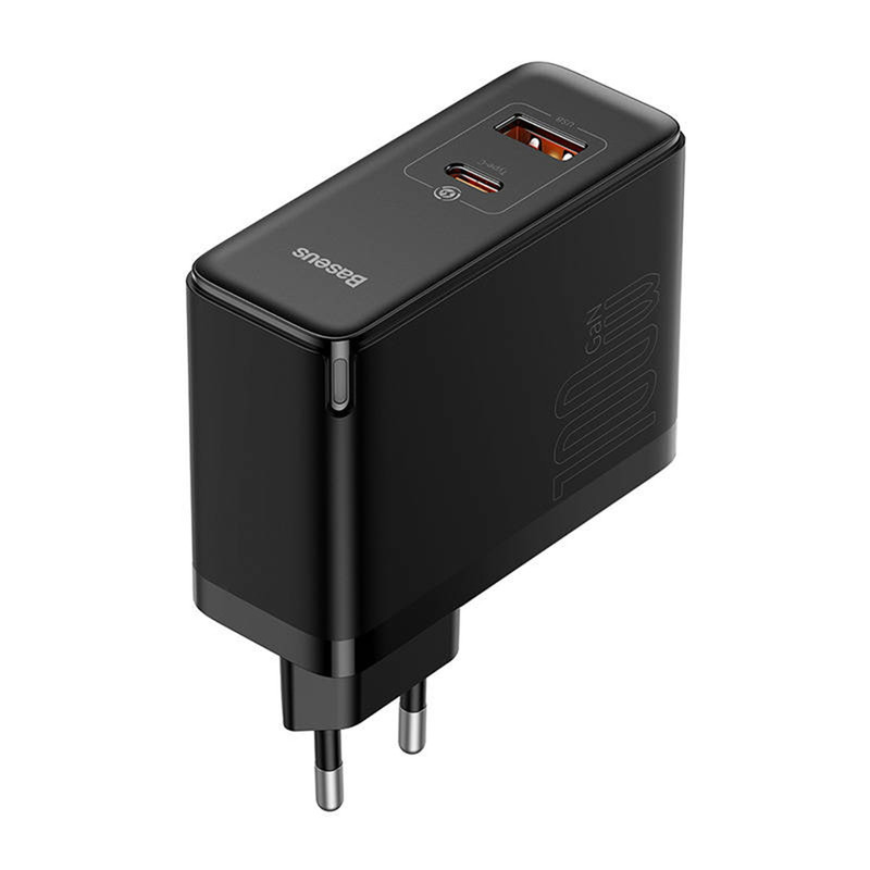 شارژر دیواری باسئوس مدل GaN5 Pro 100W CCGP090201