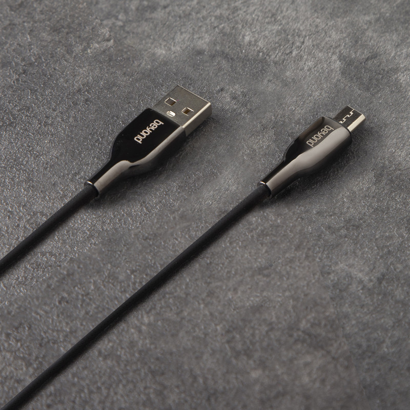 کابل تبدیل USB به MicroUSB بیاند مدل BA-578 FAST CHARGE طول 1 متر بسته ده عددی