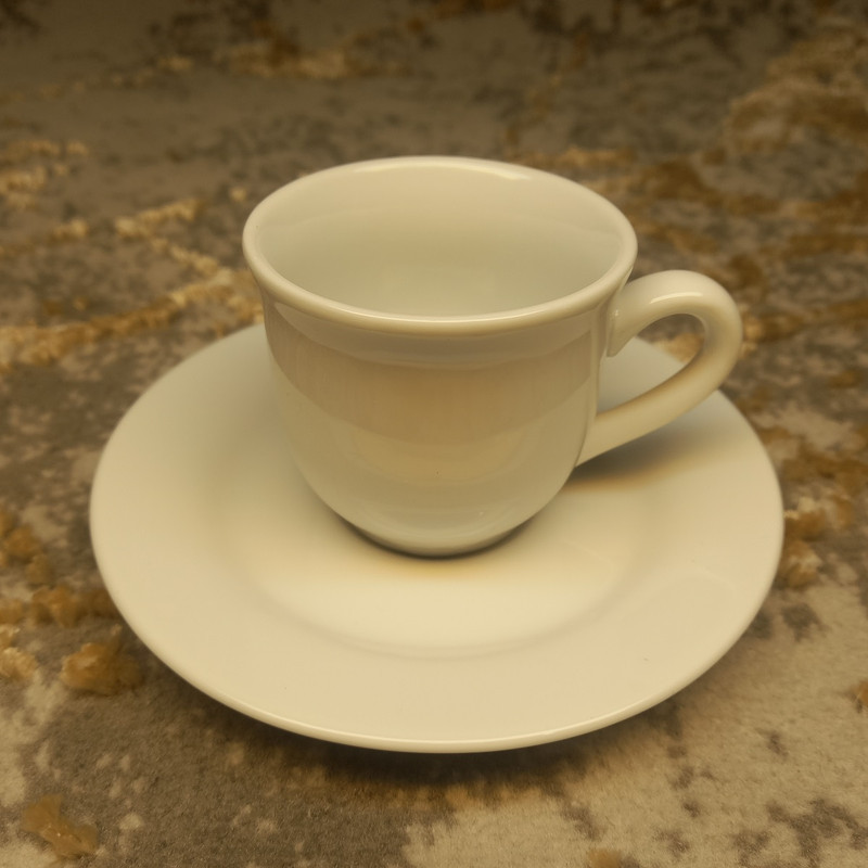 سرویس قهوه خوری 12 پارچه شرکت صنایع چینی تقدیس مدل هتلی