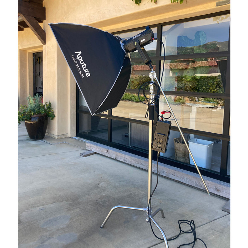 سه پایه نگهدارنده نور مدل C-Stand Pro