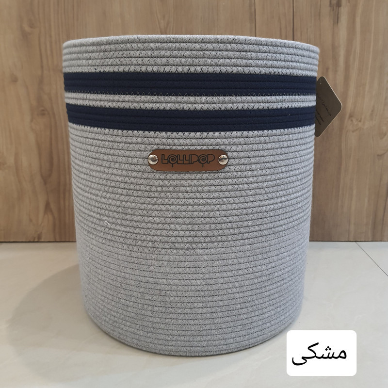 ست سطل و جای دستمال کاغذی لالی پاپ مدل C211