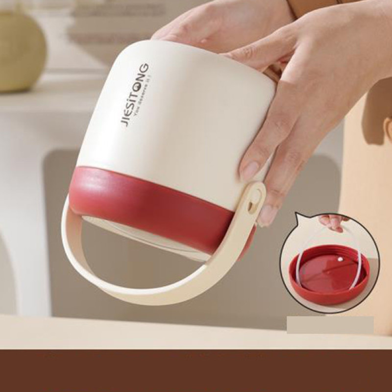 فلاسک غذا مدل دوجداره کد LUNCH-BOX گنجایش 1 لیتر