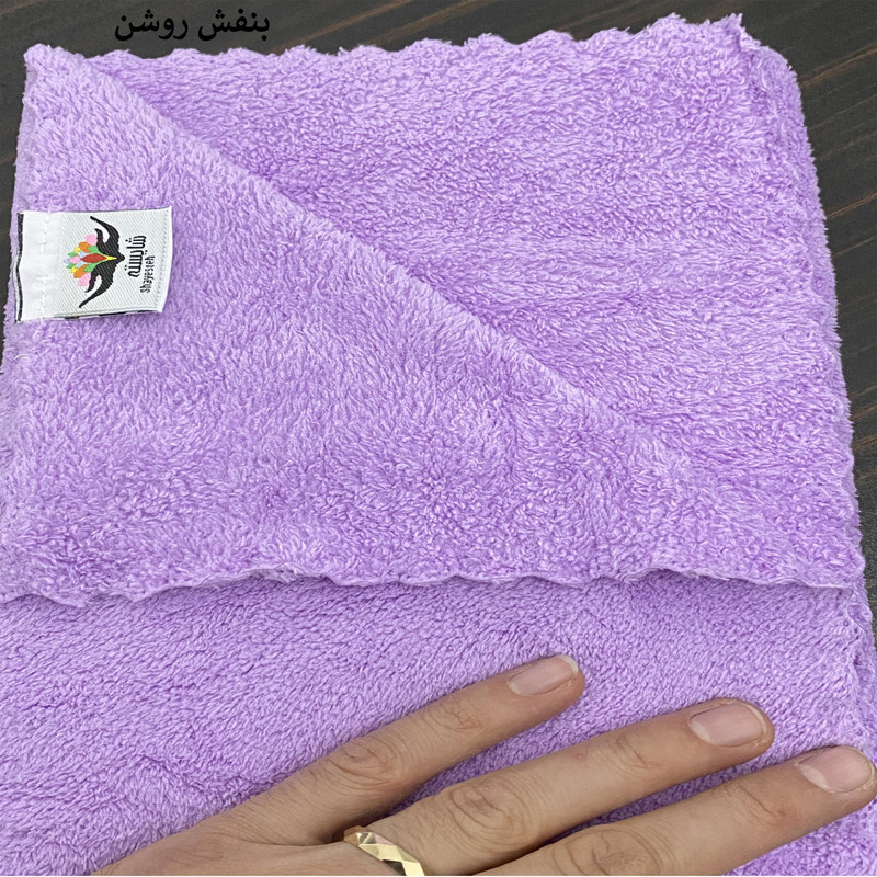 حوله دستی شایسته مدل تارا سایز 32X72 سانتی متر