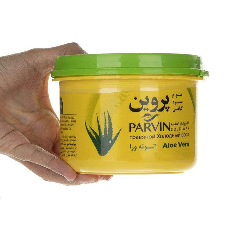 موم سرد پروین مدل Aloevera وزن 280 گرم