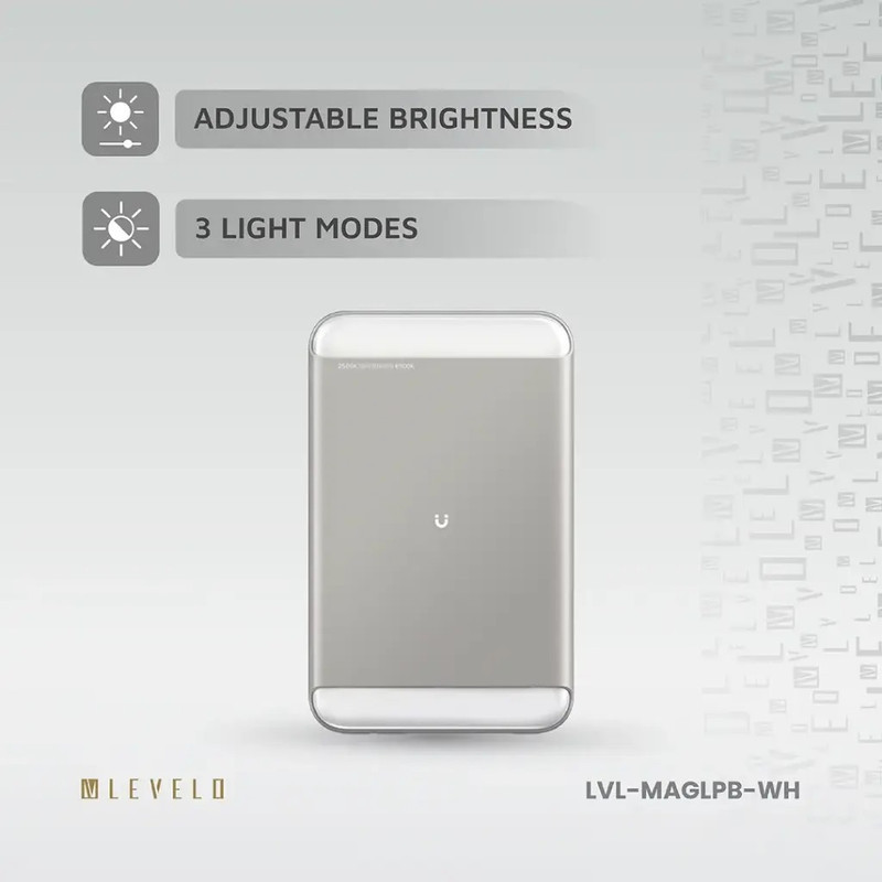 پاور بانک لولو مدل MagLight ظرفیت 8000 میلی آمپر ساعت