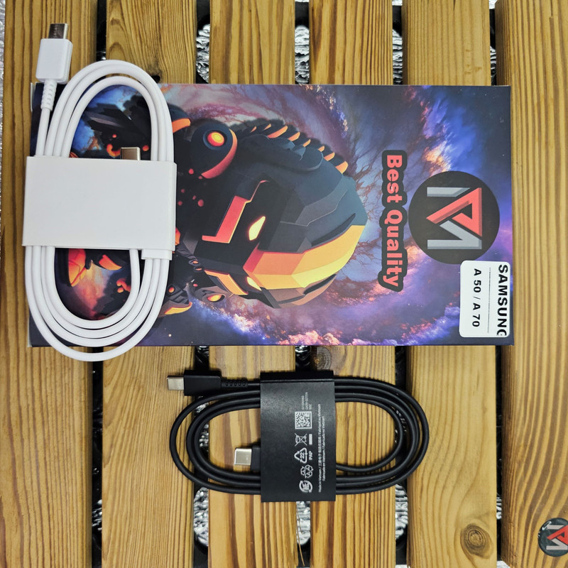 شارژر دیواری 25 وات ام پی مدل A50A70 به همراه کابل USB-C