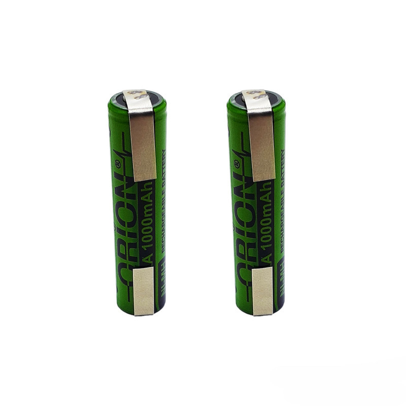 باتری نیم قلمی قابل شارژ اوریون مدل AAA 1000mAh