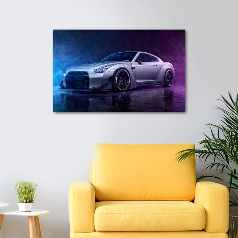 تابلو شاسی عرش مدل ماشین نیسان Nissan کد As3407