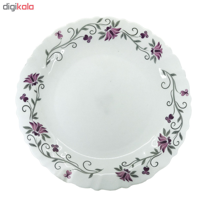 پلوخوری پارس اوپال طرح لیندا124 بسته 6 عددی