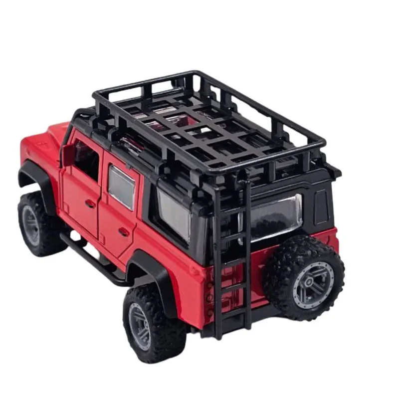ماشین بازی ناب سل مدل لندروور فلزی چراغدار موزیکال Land Rover CAR with lights and music