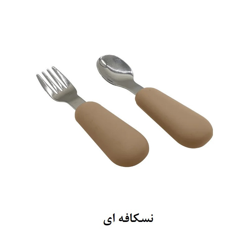ست قاشق و چنگال کودک مدل یامی