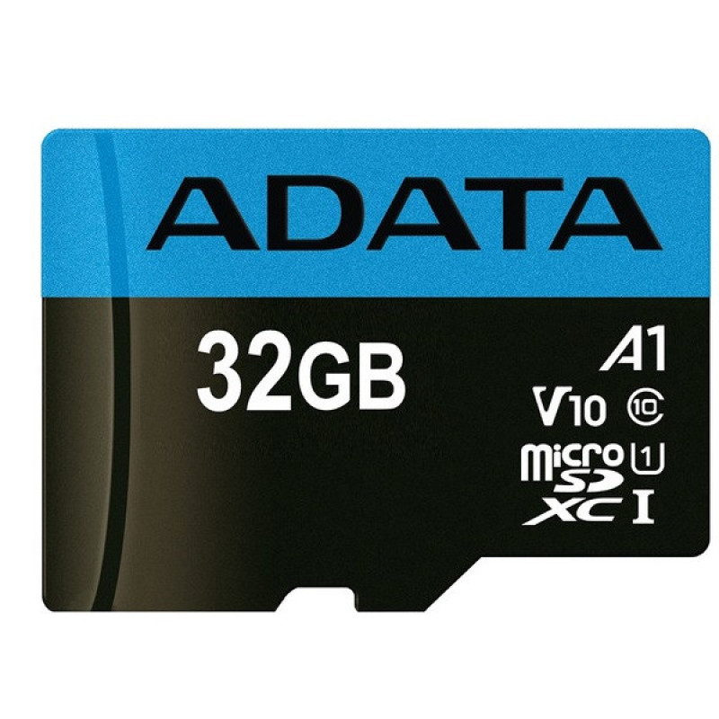 کارت حافظه microSDXC ای دیتا مدل Premier کلاس 10 استاندارد UHS-I V10 A1سرعت 100MBps ظرفیت 32 گیگابایت