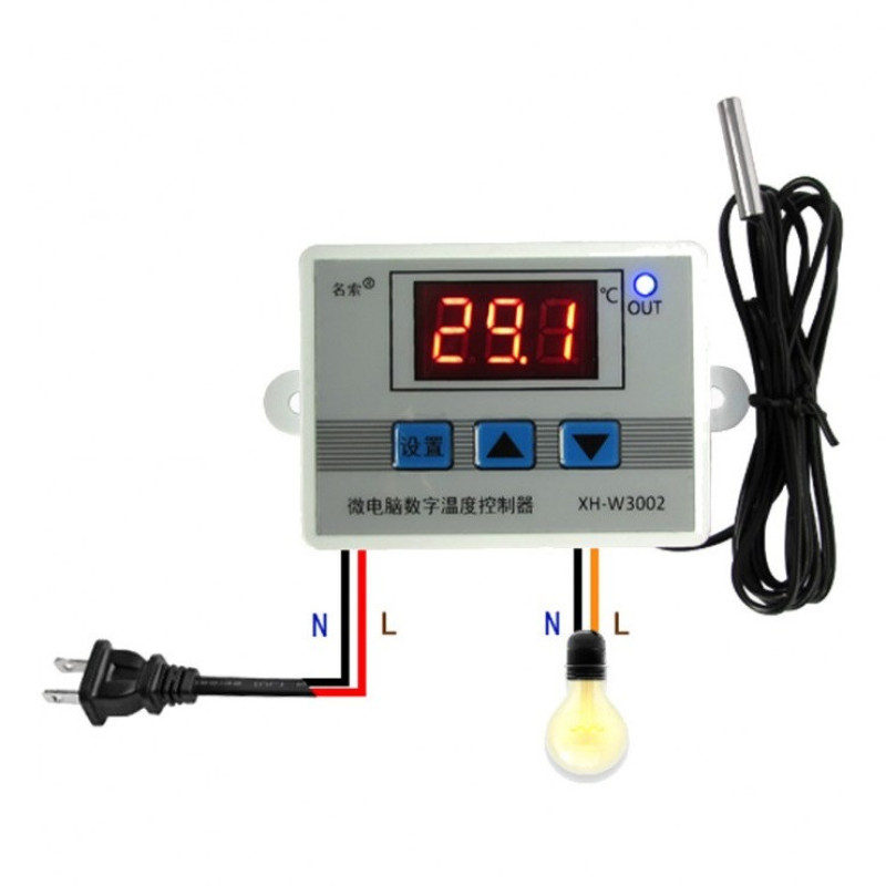 ترموستات دیجیتال مدل W3002_12DC