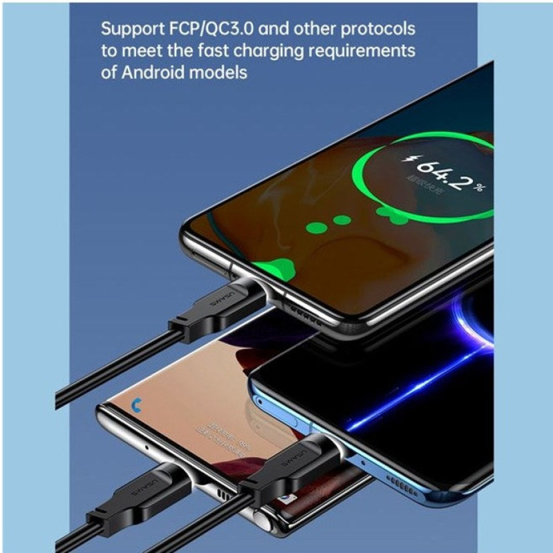 کابل تبدیل USB-C یوسمز مدل SJ567-100W طول 1.2 متر