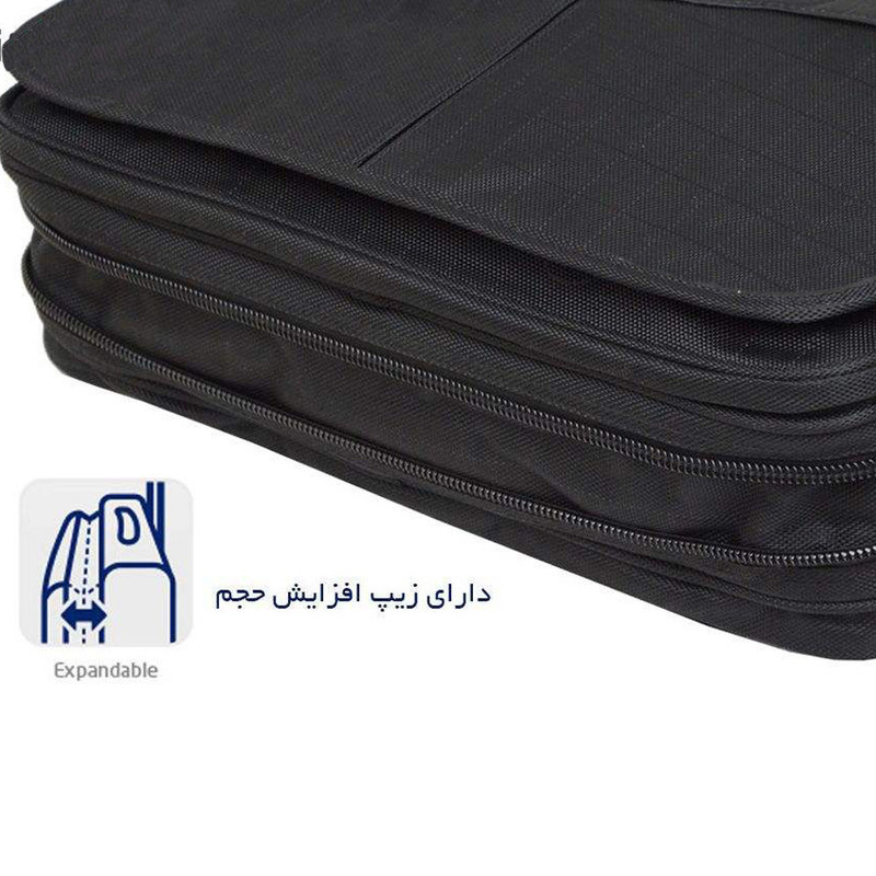 کیف لپ تاپ چرم ما مدل DP-1 مناسب برای لپ تاپ 15 اینچی