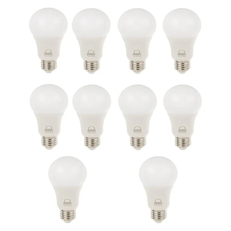 لامپ LED بروکس 10 وات مدل A60 پایه E27 بسته 10 عددی