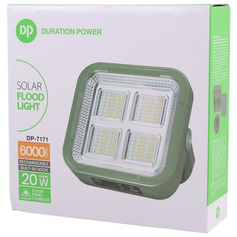 پروژکتور خورشیدی 20 وات دی پی مدل DP-7171