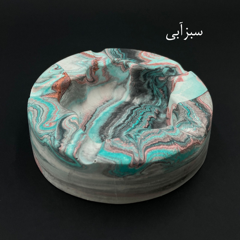 زیرسیگاری رزین اشتری مدل شبدر کد DKD-1487