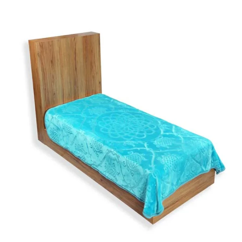 پتو 1 نفر نساجی لاله مهرگان مدل الوان  سایز 210x160x2 سانتی‌متر