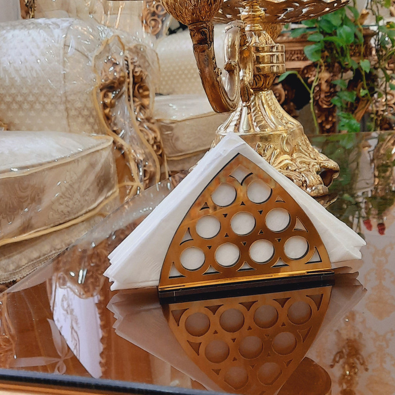 جای دستمال کاغذی تیکما مدل توپی کد KIT D3A بسته 2 عددی