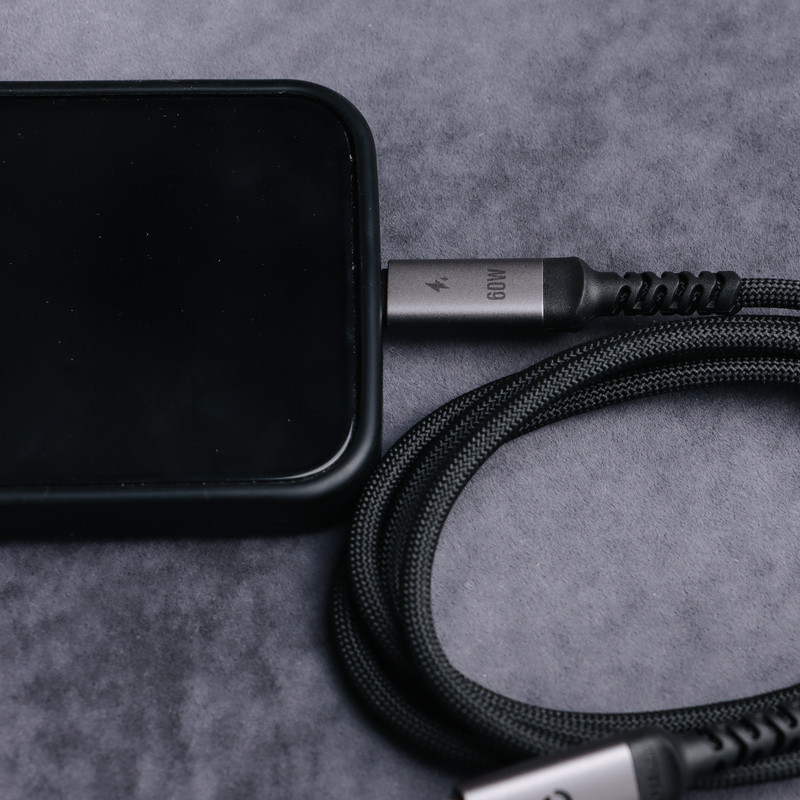 کابل USB-C کی اف-سنیور مدل S38 طول 1.2 متر