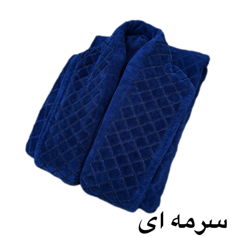 حوله پالتویی مدل تنپوش اصل شطرنجی سایز 135