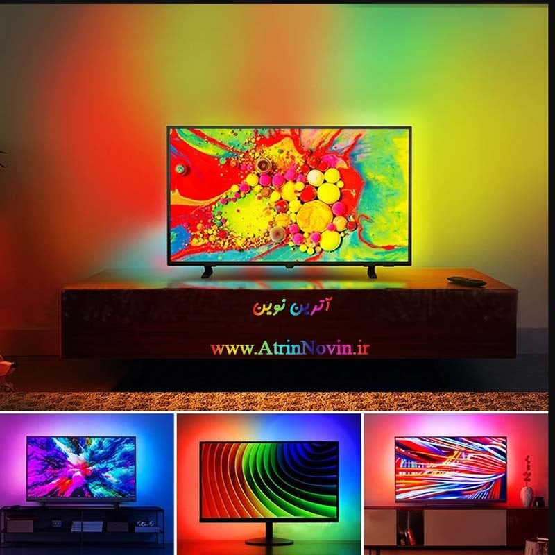 ریسه ال ای دی لومینوس طرح یو اس بی مدل USB GAMING طول 5 متر
