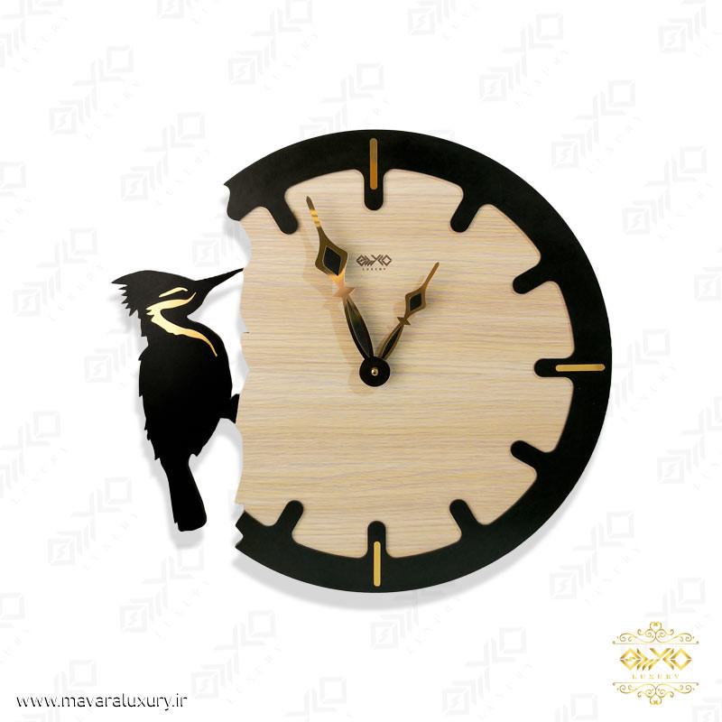 ساعت دیواری طرح دارکوب مدل MC00245