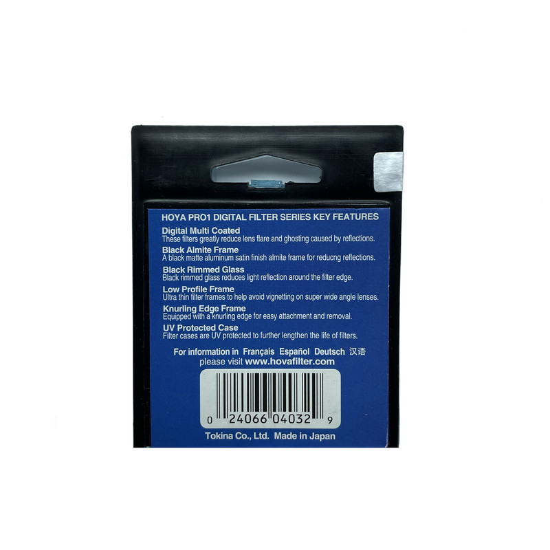 فیلتر لنز هویا مدل ND4 PRO1-72MM